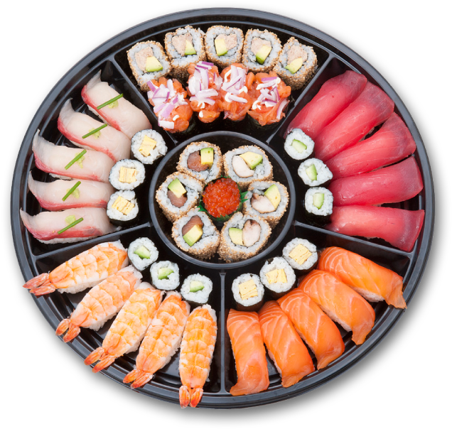 Platter01 - Sashimi (660x630), Png Download