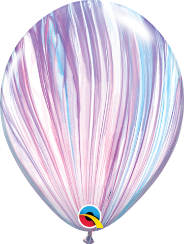 Super Agate Balloons-pastel Rainbow - Agate Balloons (362x480), Png Download