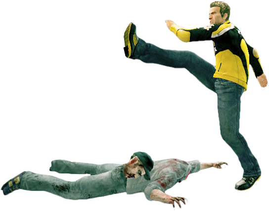 Dead Rising Field Goal - Kung Fu (544x428), Png Download