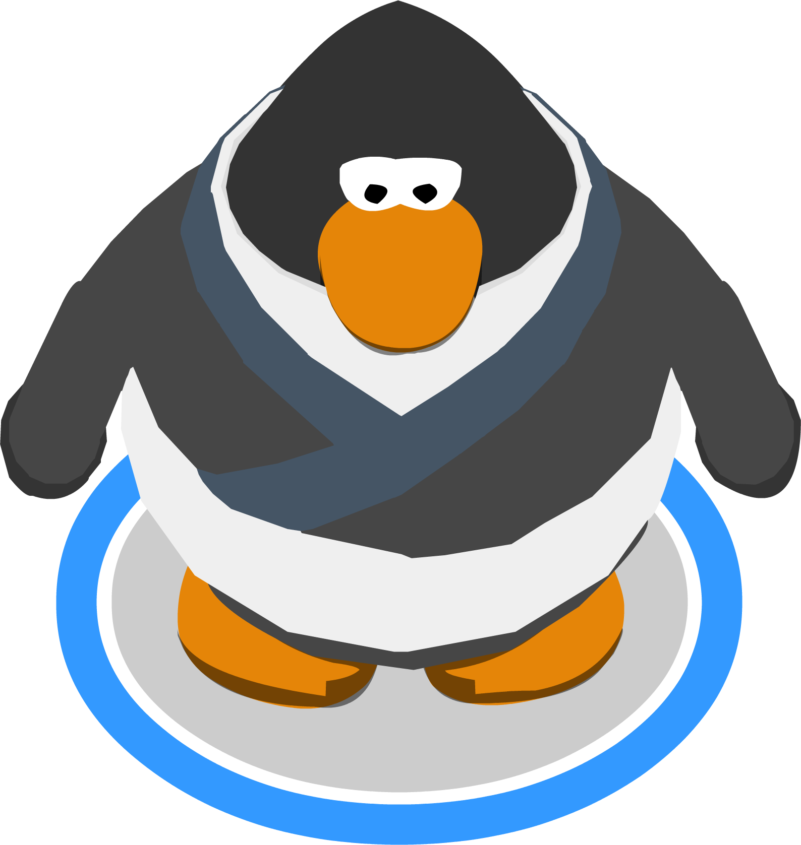 Sashimi Chef Uniform Ingame - Club Penguin Rewritten Unreleased (1588x1677), Png Download