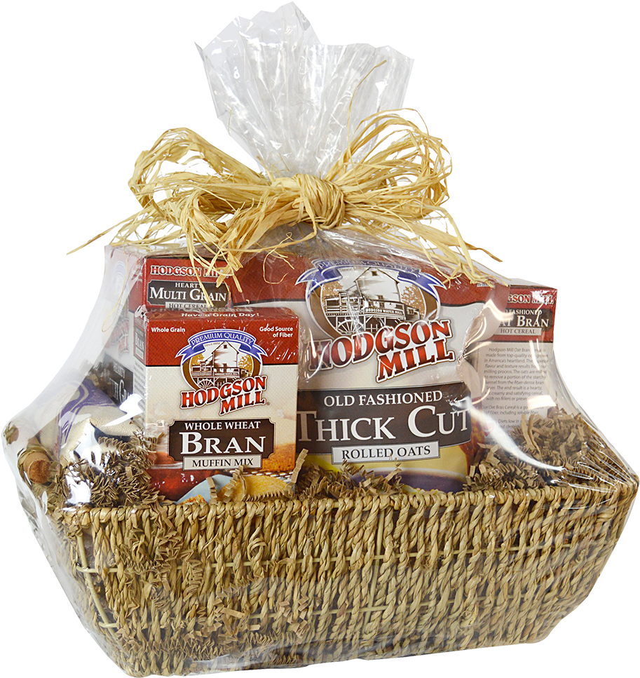Breakfast In Bed Gift Basket - Hodgson Mill Bran Muffin Mix (8x7oz ) (1000x1000), Png Download