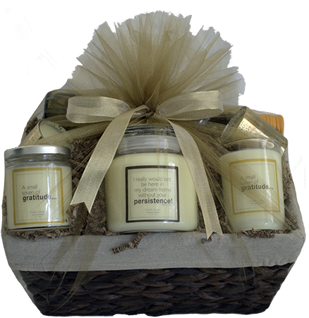 Candle Baskets (450x450), Png Download