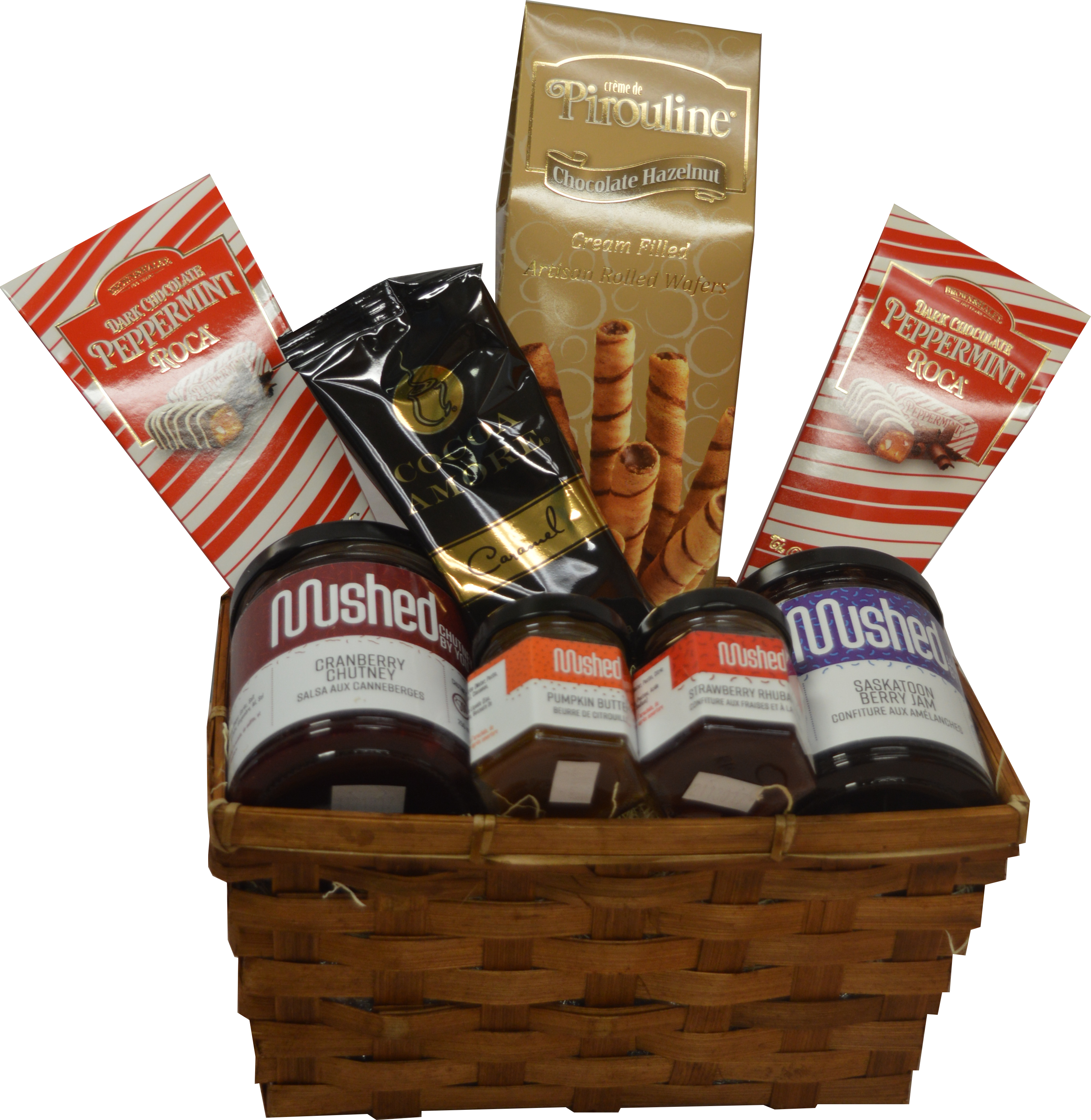Gift Basket - Hamper (2904x2982), Png Download