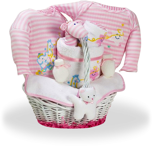It's A Star Girl Gift Basket - Twinkle Twinkle Little Star Basket - Blue (500x500), Png Download
