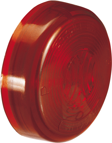 12v Red Marker Lamp - Circle (1000x1000), Png Download
