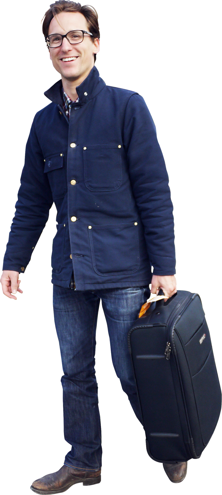 Share - - Cut Out People Travelling (719x1600), Png Download