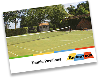 Click Here For A Copy Of Our New Pavilions Brochure - Tennis (400x300), Png Download