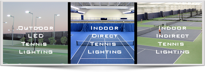 Brite Court Offers Led Tennis Lighting For Both Indoor - Tennis Indoor Or Outdoor (700x248), Png Download