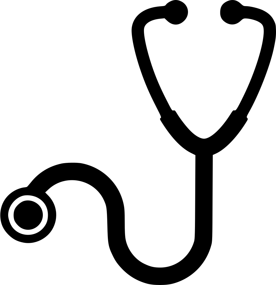 Stethoscope Free Icon - Stethoscope Icon Png (947x980), Png Download