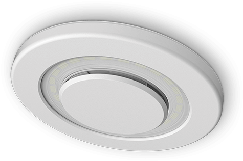 Rapidrop Lumi-plugin Concealed Sprinkler [installed - Fire Sprinkler (720x720), Png Download