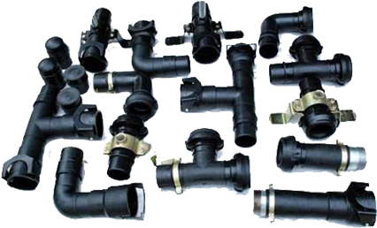 Makknow Sprinkler Pipes - Irrigation Sprinkler Pipe Fittings (500x300), Png Download
