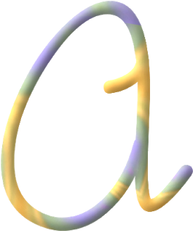 Abecedario De Plastilina En Tonos Pastel - Alphabet (350x404), Png Download