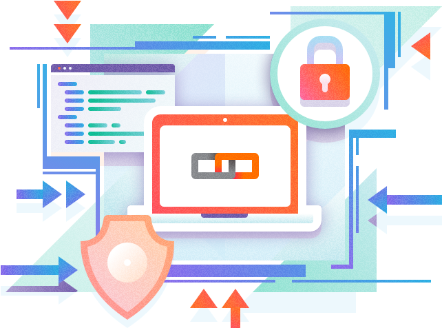 08 Cyber Security Illustration - Computer Security (650x475), Png Download