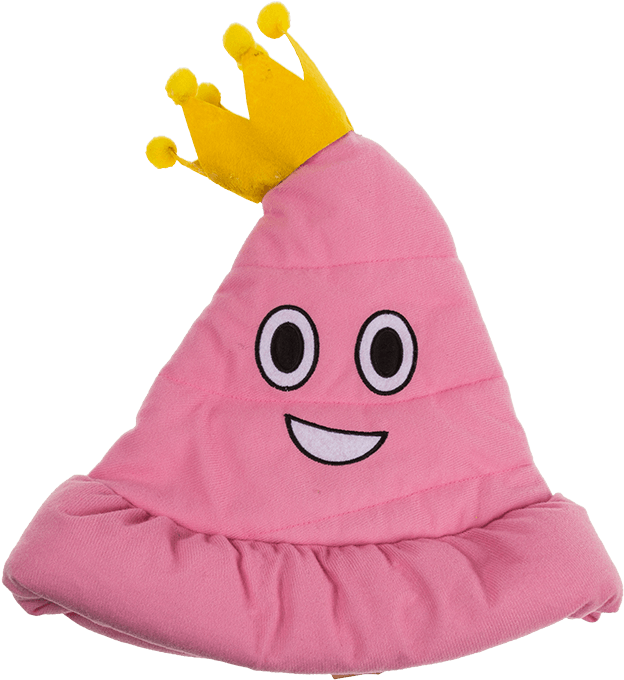 Out Of The Blue Plüsch Hut Emoji Poop Prinzessin (945x709), Png Download