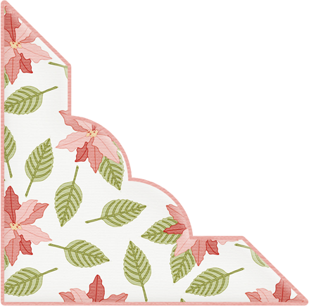 Christmas Paper, Tube, Clip Art, Flourishes, Psp, Album - Esquinero Para Un Cuaderno (439x435), Png Download