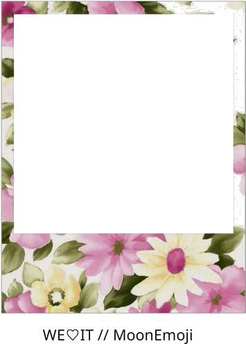 Molduras Polaroid Em Png - Frame Polaroid Love Love (500x530), Png Download