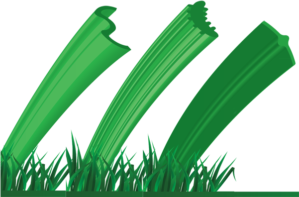 The Largest Selection Of Uniquely Shaped Engineered - Artificial Turf Yarn Shape (600x428), Png Download