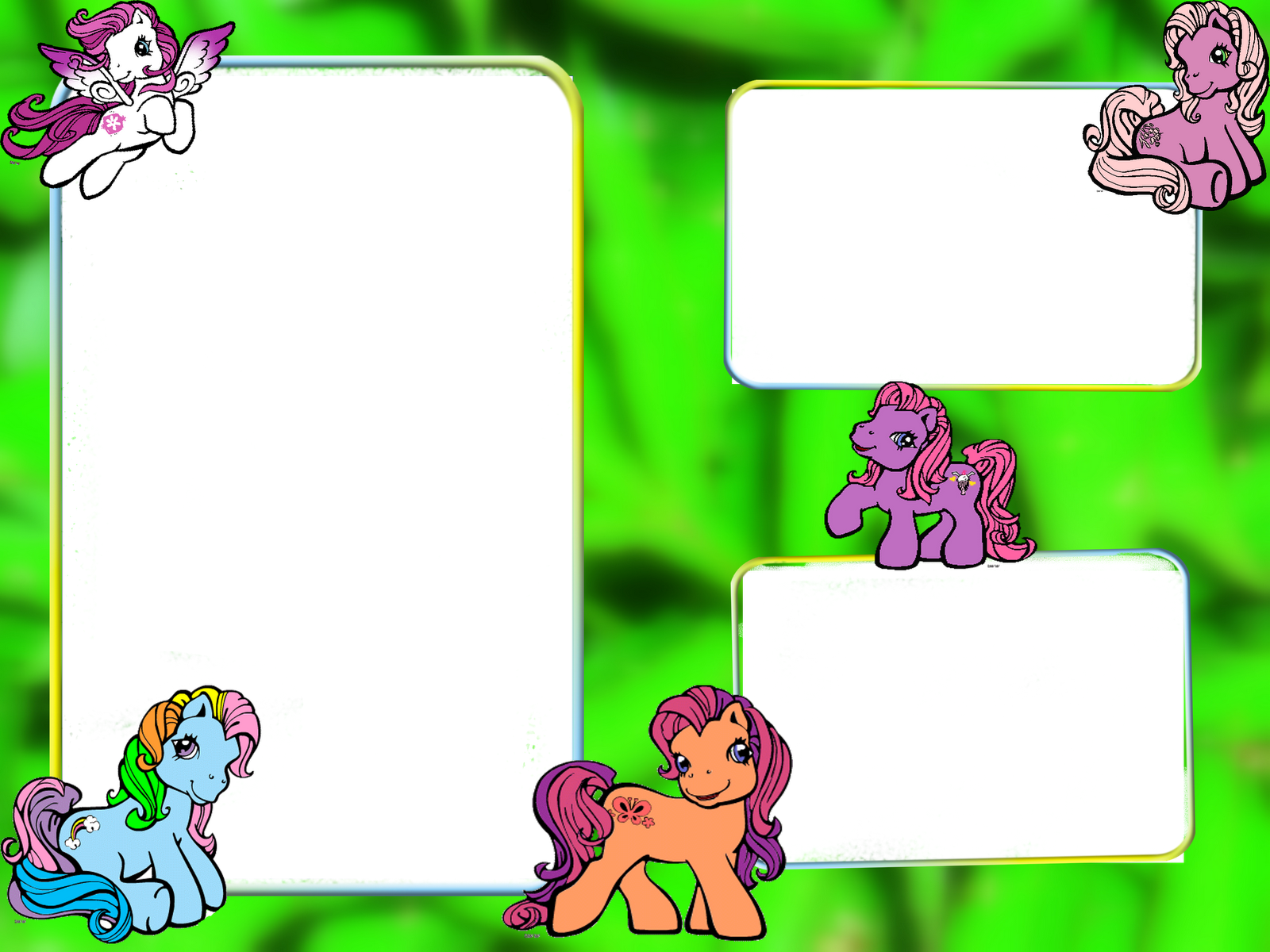 Frames Png My - My Little Pony Clip Art (1600x1200), Png Download