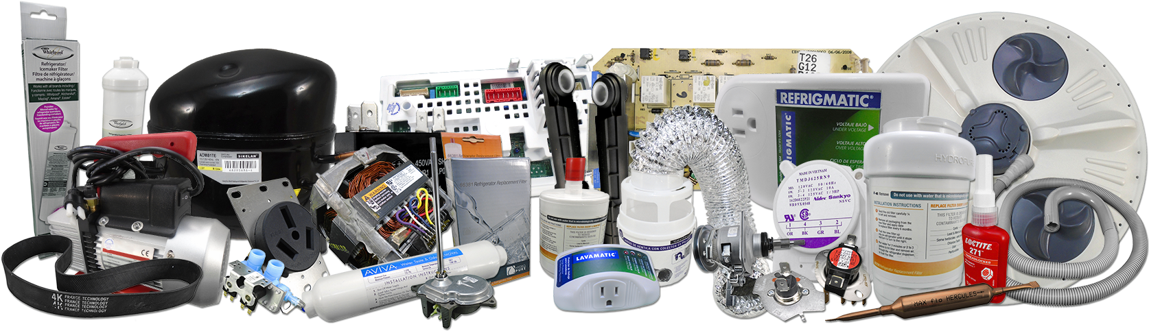 Línea Blanca En Stock - Concrete Grinder (1700x484), Png Download