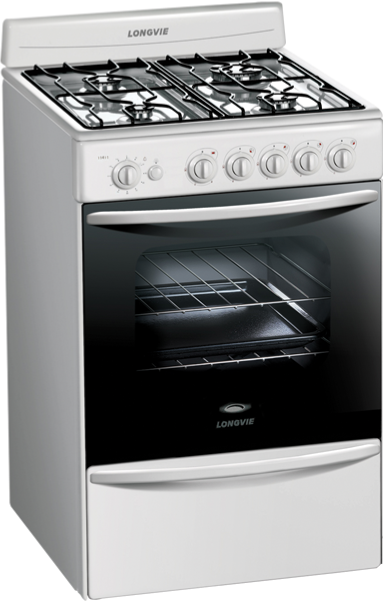 Cocina Longvie 13411b - Cocinas De 4 Hornallas (1200x1200), Png Download