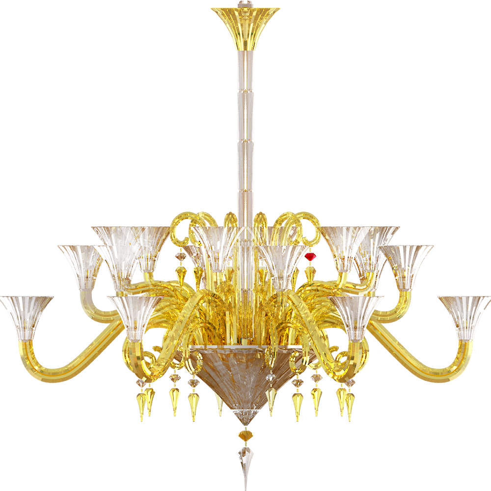 Gold Chandelier L Chandelier Full Size Png Download Seekpng
