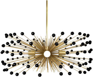 Black - Chandelier (350x350), Png Download