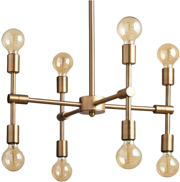 Chandelier (600x587), Png Download