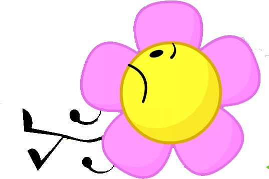 Flower 10 - Battle For Dream Island Flower (536x384), Png Download