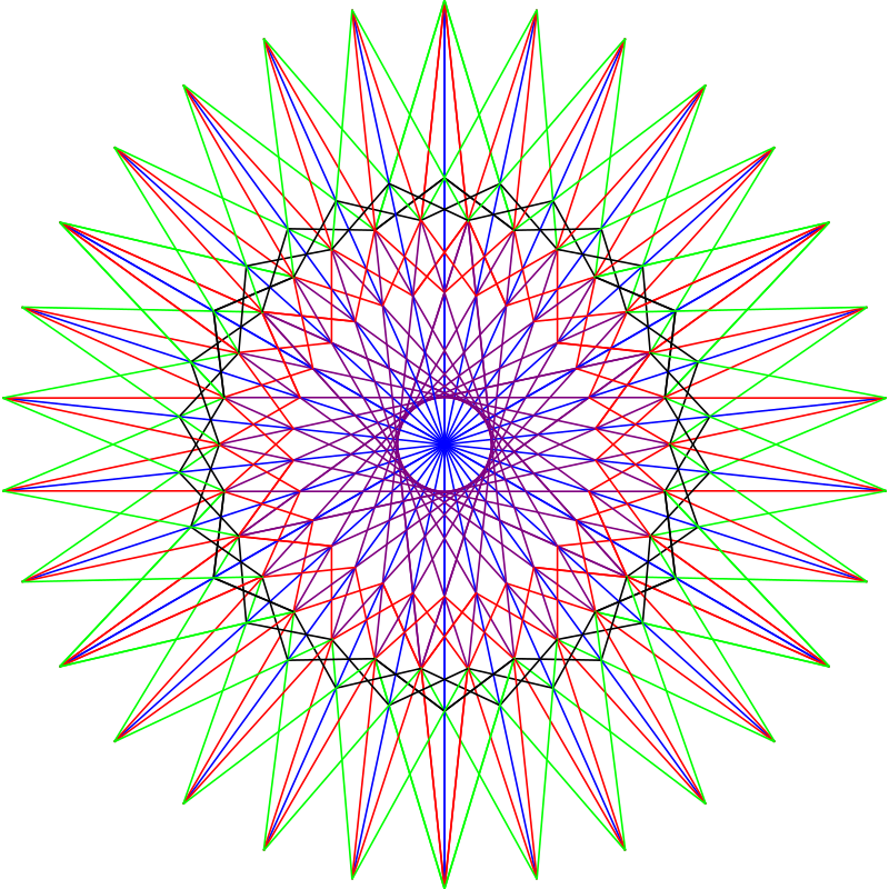 Free Clipart - String Art Clipart Png (800x800), Png Download