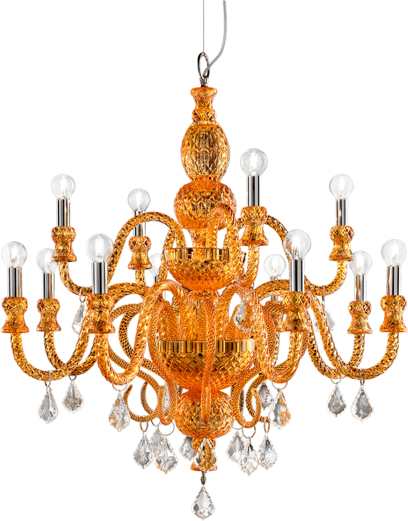 286 - Chandelier (1200x1073), Png Download