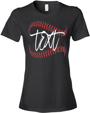 Ladies' Fit T-shirt - Cherub Black T Shirt (385x385), Png Download