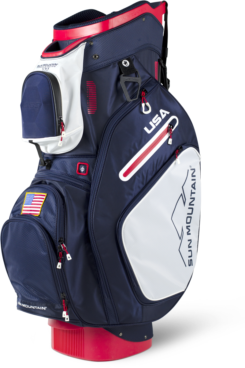 Sun Mountain 2018 C 130 Golf Cart Bag (1232x1231), Png Download