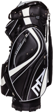 Md Golf Deluxe Cart Bag Black - Md Golf Bag (293x425), Png Download