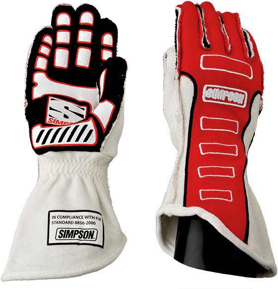 Simpson Competitor Gloves - Shoe (600x599), Png Download