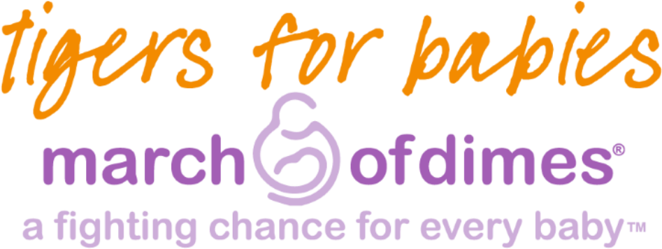 Tigers Logo - March Of Dimes (1037x587), Png Download