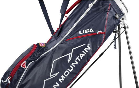 Sun Mountain Two 5+ Plus Stand Bag 2018 - Black (702x336), Png Download