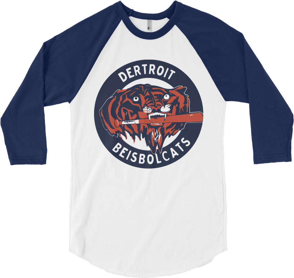 Bad Tigers Logo - Detroit Beisbolcats (1000x1000), Png Download
