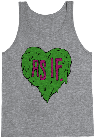 As If Heart Tank Top - T Shirt Boys Workout (484x484), Png Download