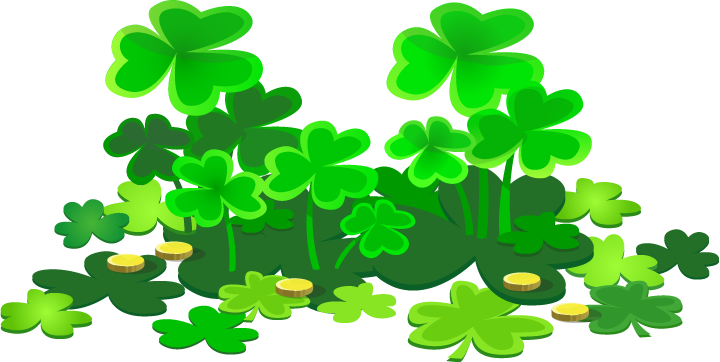 Luckyday Clovers - Animal Jam Clover Transparent (720x362), Png Download