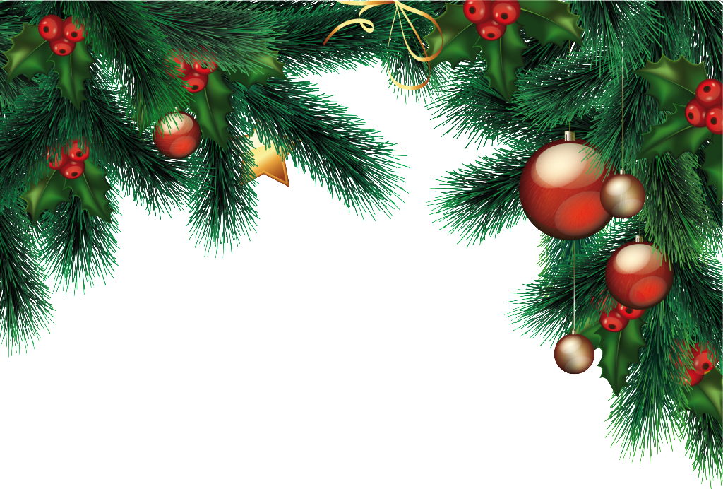 Christmas Pine Png Images - Christmas Ornaments Png (1024x692), Png Download