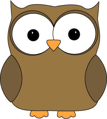 Cute Owl Halloween Clipart Clipart Panda Free Clipart - Clipart Of A Owl (362x399), Png Download