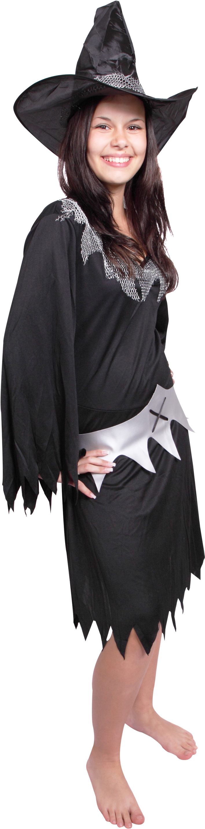 Halloween Girl Png (900x3003), Png Download