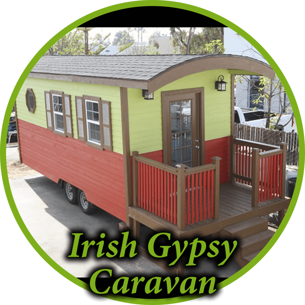 Irish Gypsy Caravan Circle (1000x1000), Png Download