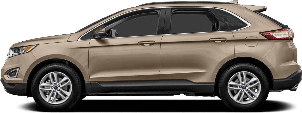 White Gold - Silver Ford Edge 2018 (1600x500), Png Download