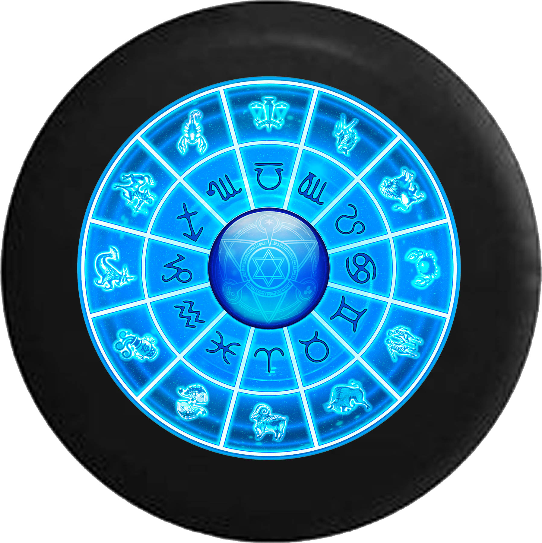 Zodiac Astrological Signs Sun Stars Wheel - Ti Cerco Nel Segno Dell'amore (1797x1800), Png Download