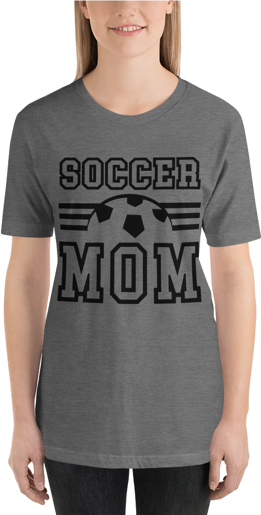 Women's Short Sleeve Soccer Mom T Shirt - Shirt (1000x1000), Png Download