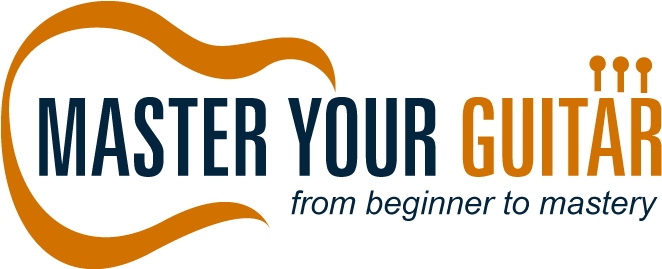 Master Your Guitar Music Academy - My Guitar Logo Png (680x283), Png Download