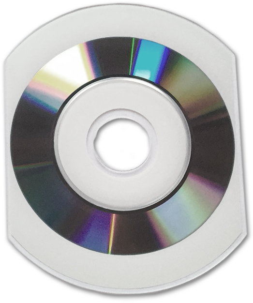 Business Card Cd-blank, 10 Pieces - Mini Cd Business Card (849x649), Png Download