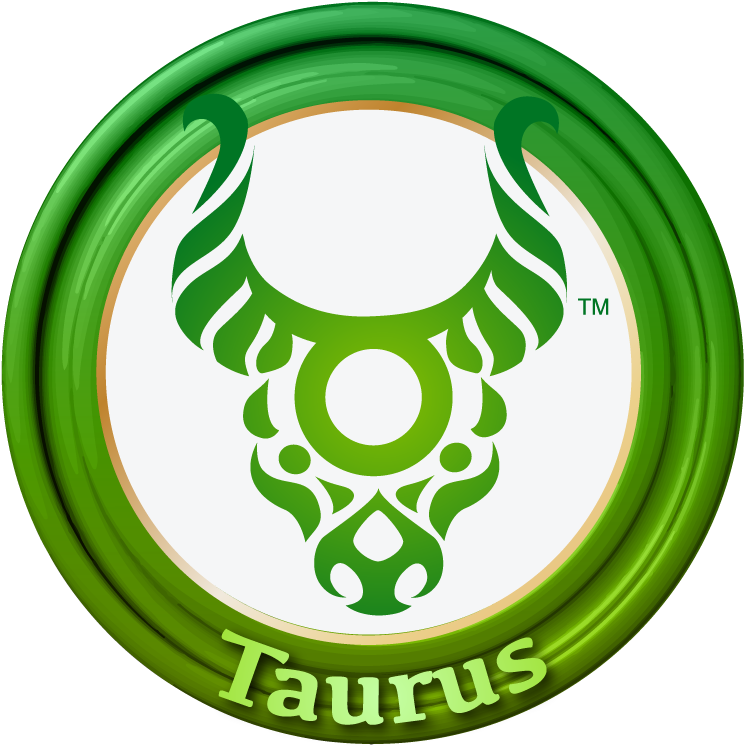 Zodiac Sign - Taurus - Circle (810x810), Png Download