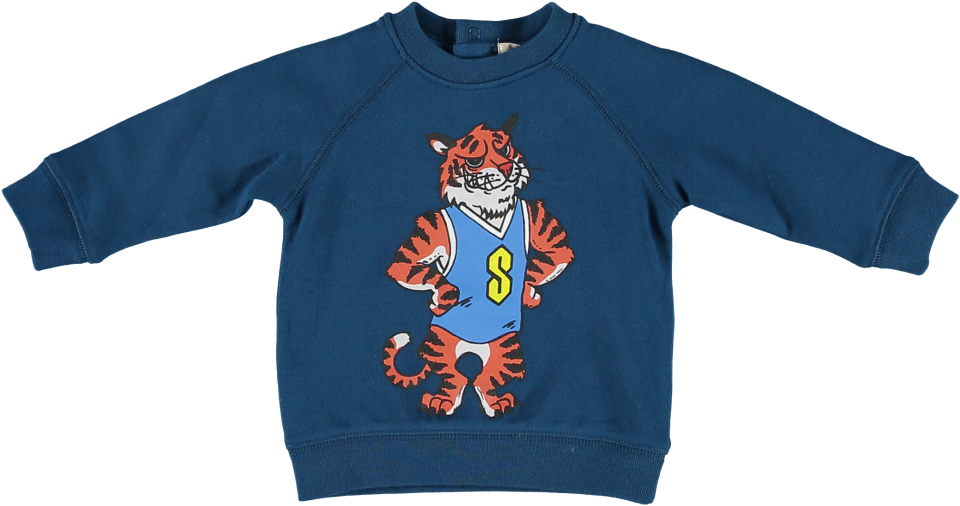Stella Mccartney Kids Sweater Tiger - Sweater (960x720), Png Download